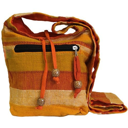 Nepal Sling Bag - Sunrise Orange